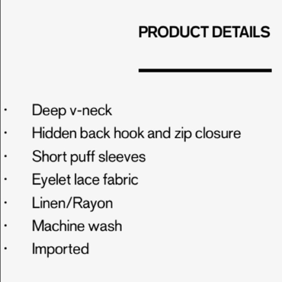 NWT Express Eyelet Embroidered Puff Sleeve Romper White - Picture 3 of 5